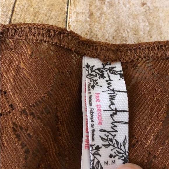 NWT Free People Gallon Lace Racerback Bralette M - Picture 9 of 11